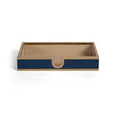Lenny Tray Navy & Tan